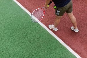 how to practice tennis alone