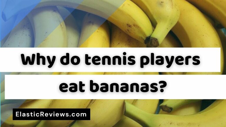 Why do tennis players eat bananas