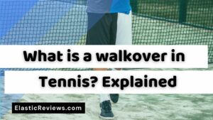 What is a walkover in tennis